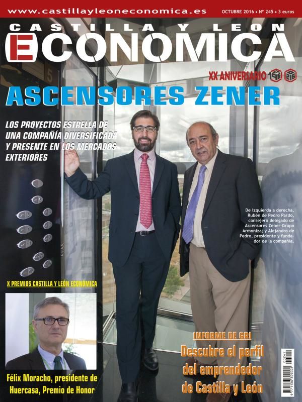 Portada Castilla y León Económica. Octubre 2016 - Nº 245