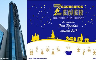 Ascensores Zener Grupo Armoniza les desea felices fiestas