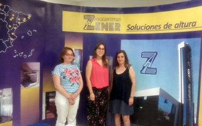 Visita de los integrantes de la Lanzadera Esgueva