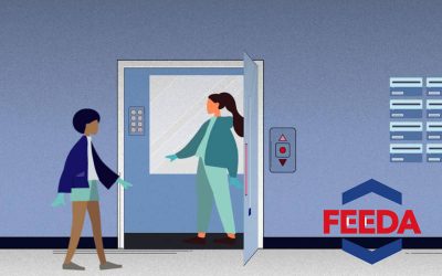 (VIDEO) Cómo usar el ascensor y las escaleras mecánicas de forma segura ante el COVID-19