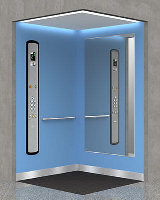 Cabina CITY Paradise Blue