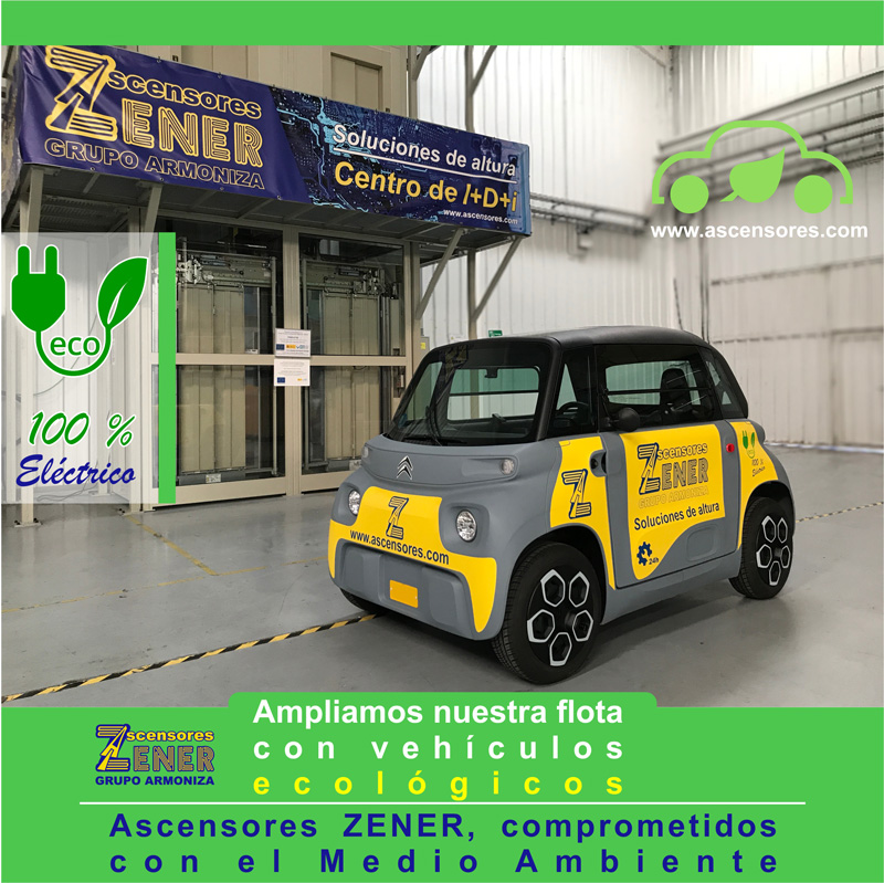 Ampliamos nuestra flota con el nuevo Citroën Ami Cargo 100% eléctrico