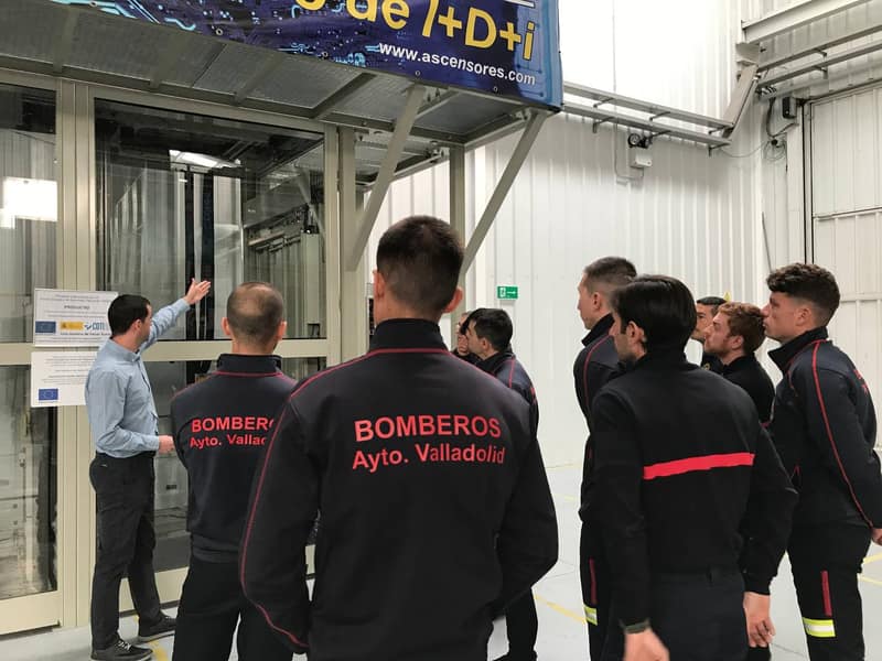 Formación para actuar en situaciones de emergencia al Cuerpo de Bomberos de Valladolid