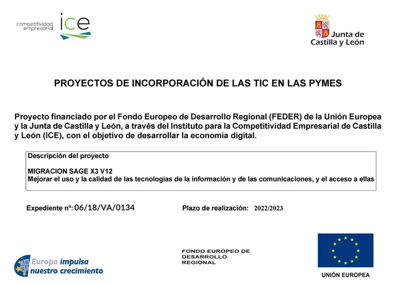 Conclusión exitosa del Proyecto 06/18/VA/0134