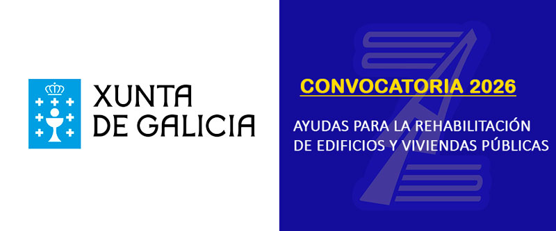 Ayudas para la rehabilitación de edificios y viviendas públicas municipales | Galicia (2026)